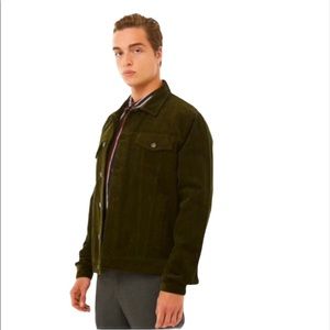 Forever 21 Corduroy Button-Front Jacket